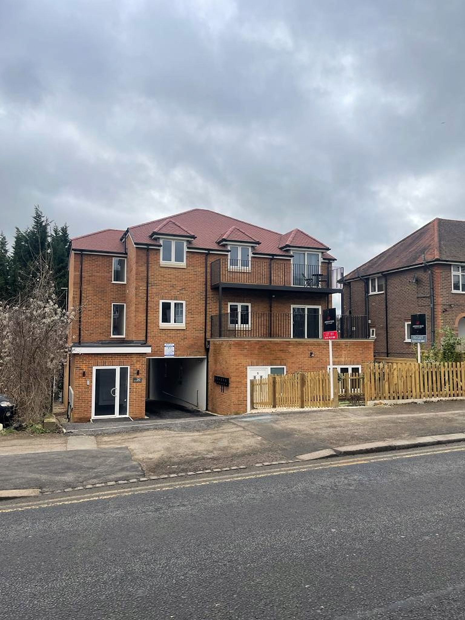 Apartment building on West Wycombe Road, High Wycombe